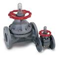 American Valve P710 2 1-2 2.5 in. PVC Diaphragm Flanged Valve - Schedule 80 P710 2 1/2&quot;